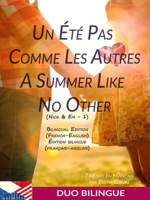 cover image of Un été pas comme les autres--A Summer Like No Other (Livre Bilingue